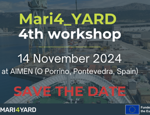 Transform the shipbuilding with Mari4_YARD, the 4th workshop is coming